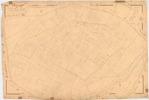 Chauriat - 51 FI 353      Section F de Mercurol, 2ème feuille