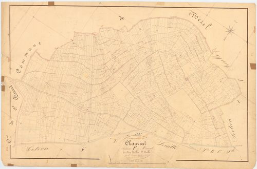 Chauriat - 51 FI 352      Section F de Mercurol, 1ère feuille