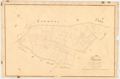 Chauriat - 51 FI 345      Section C des Crouzeaux, 1ère feuille