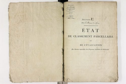 Le Cheix - P 10211      Section E (1813)