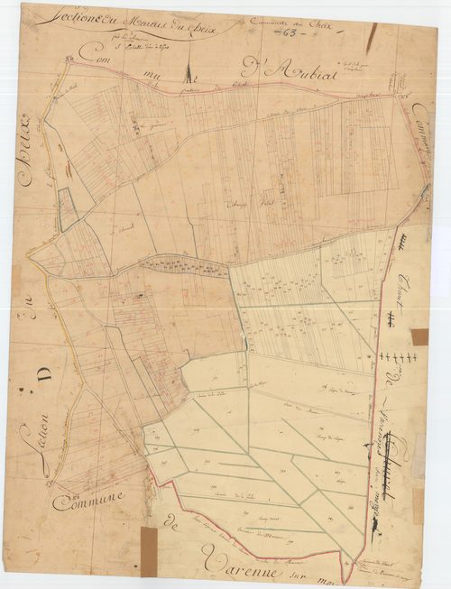 Le Cheix - 53 FI 305      Section ? du Marais du Cheix