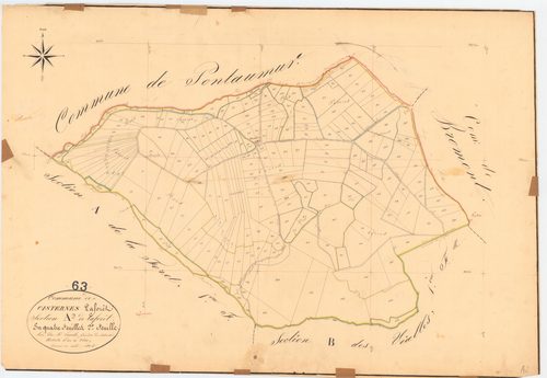 Cisternes-la-Forêt - 53 FI 308      Section A de la Forêt, 2ème feuille
