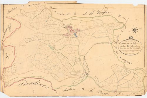 Cisternes-la-Forêt - 53 FI 318      Section D du Bourg, 2ème feuille