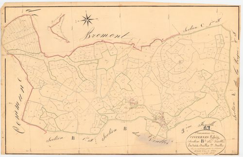 Cisternes-la-Forêt - 53 FI 312      Section B des Vialles, 2ème feuille