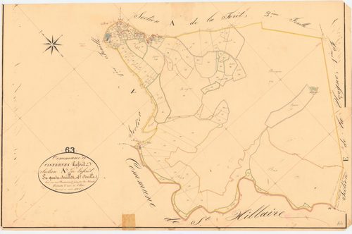 Cisternes-la-Forêt - 53 FI 310      Section A de la Forêt, 4ème feuille