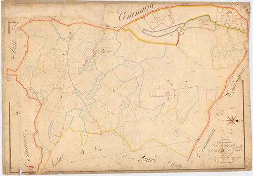 Combrailles - 53 FI 351      Section A de Saint-Bard, 1ère feuille