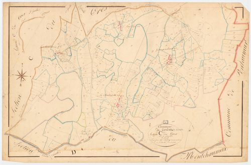 Combrailles - 53 FI 357      Section C du Cros, 3ème feuille