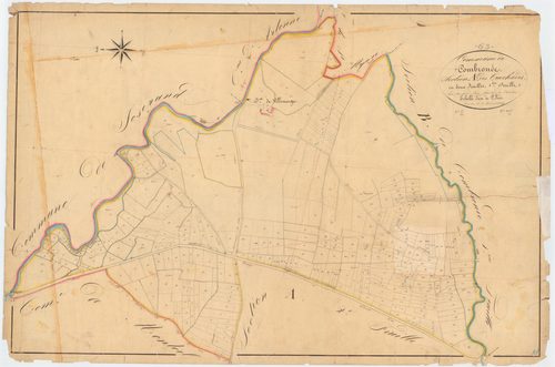 Combronde - 53 FI 340      Section A des Cruchades, 1ère feuille