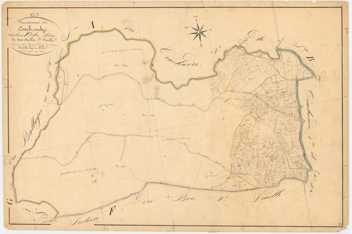 Combronde - 53 FI 347      Section F des Bois, 1ère feuille