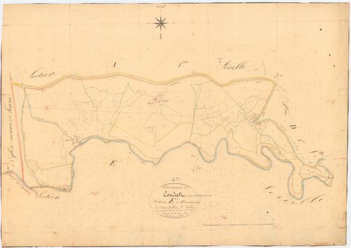 Condat-lès-Montboissier - 55 FI 289      Section E de Montmorin, 1ère feuille