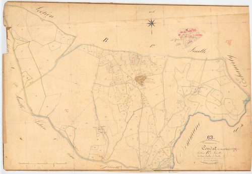 Condat-lès-Montboissier - 55 FI 284      Section B de Genette, 2ème feuille