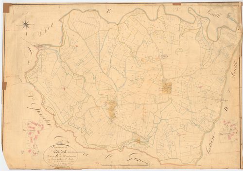 Condat-lès-Montboissier - 55 FI 290      Section E de Montmorin, 2ème feuille