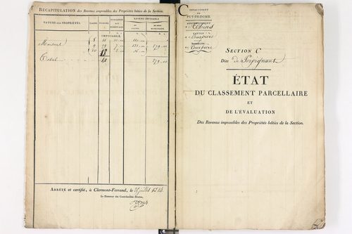 Courpière - P 12399/3      Section C