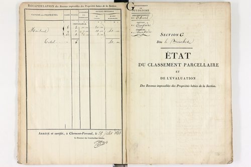 Courpière - P 12399/7      Section G