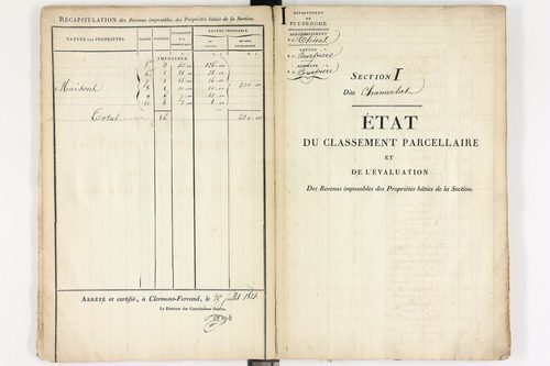 Courpière - P 12399/9      Section I