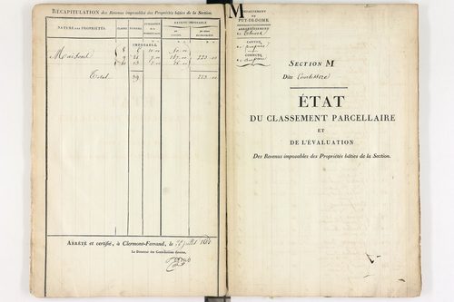 Courpière - P 12399/12      Section M