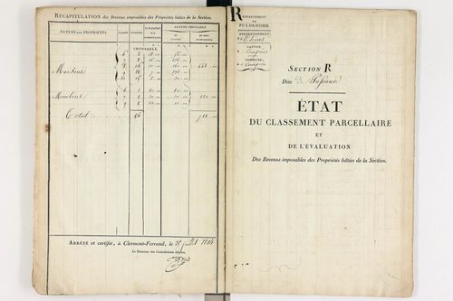 Courpière - P 12399/17      Section R