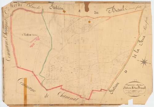 Le Crest - 51 FI 407      Section E du Breuil, 3ème feuille