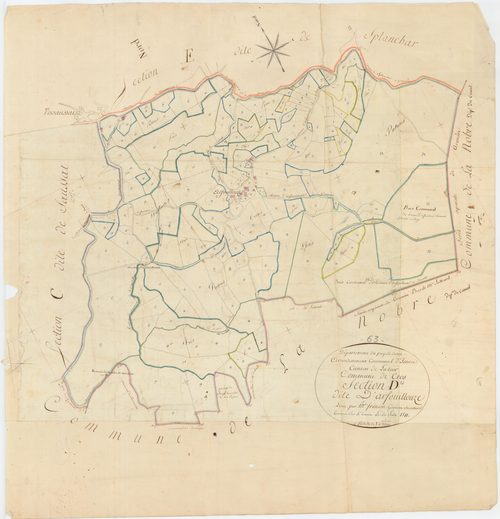 Cros - 54 Fi 360      Section D d'Arfouillouze