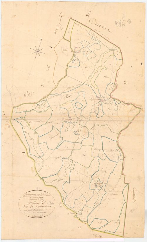 Cros - 54 Fi 363      Section G de Bourbouloux