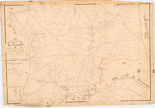 La Crouzille - 53 FI 376      Section A des Monts, 2ème feuille