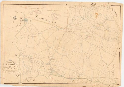 La Crouzille - 53 FI 375      Section A des Monts, 1ère feuille
