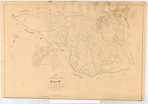 Dauzat-sur-Vodable - 54 Fi 371      Section C de Moulet, 2ème feuille