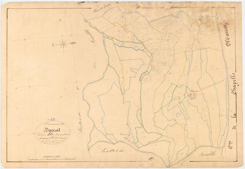 Dauzat-sur-Vodable - 54 Fi 373      Section D de Trémouleine, 2ème feuille