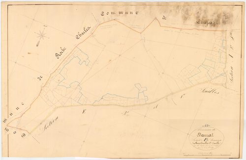 Dauzat-sur-Vodable - 54 Fi 366      Section A de Leiranoux, 1ère feuille