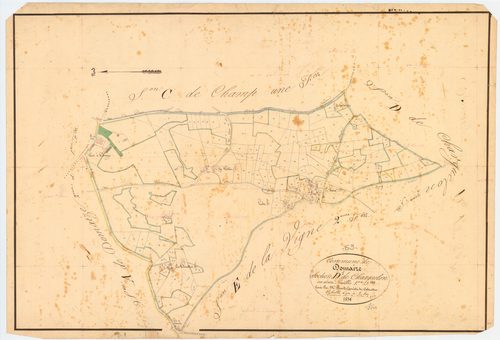 Domaize - 51 FI 428      Section D de Charguelon, 1ère feuille