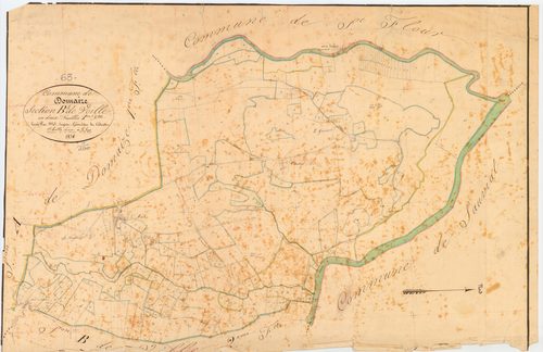 Domaize - 51 FI 425      Section B de Voille, 1ère feuille