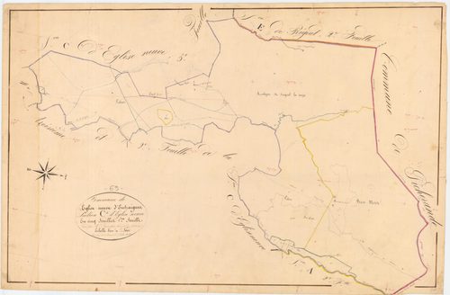 Égliseneuve-d'Entraigues - 54 Fi 387      Section C d'Eglise-Neuve, 1ère feuille