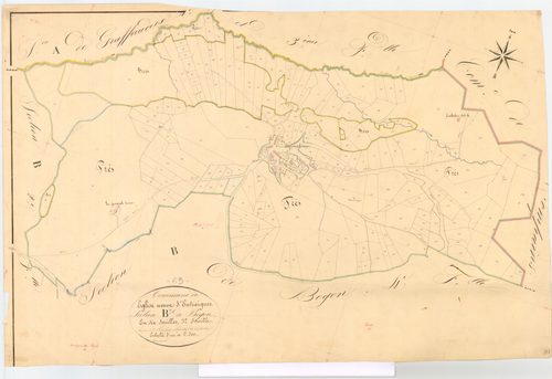 Égliseneuve-d'Entraigues - 54 Fi 383      Section B de Bogon, 3ème feuille