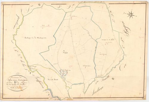 Égliseneuve-d'Entraigues - 54 Fi 382      Section B de Bogon, 2ème feuille