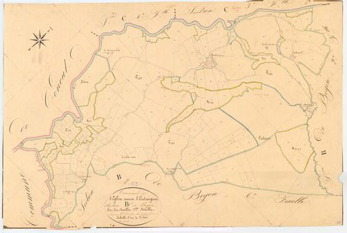 Égliseneuve-d'Entraigues - 54 Fi 381      Section B de Bogon, 1ère feuille