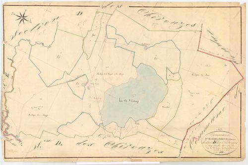 Égliseneuve-d'Entraigues - 54 Fi 393      Section D des Chirouzes, 2ème feuille