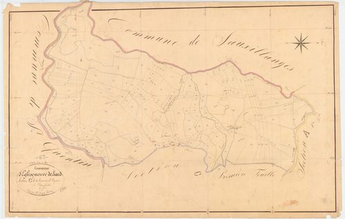 Égliseneuve-des-Liards - 54 Fi 408      Section C de la Verrerie et Vigerie, 2ème feuille