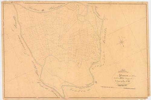 Égliseneuve-près-Billom - 51 FI 447      Section D des Bouys et Trin, 2ème feuille