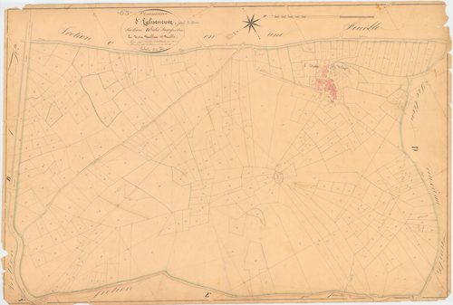 Égliseneuve-près-Billom - 51 FI 446      Section D des Bouys et Trin, 1ère feuille
