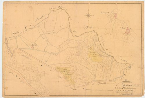 Égliseneuve-près-Billom - 51 FI 452      Section F des Escuits et Marcillole, 2ème feuille
