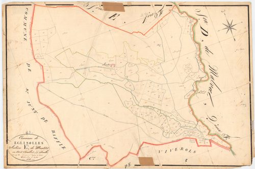 Églisolles - 55 FI 417      Section E de Montrif, 3ème feuille