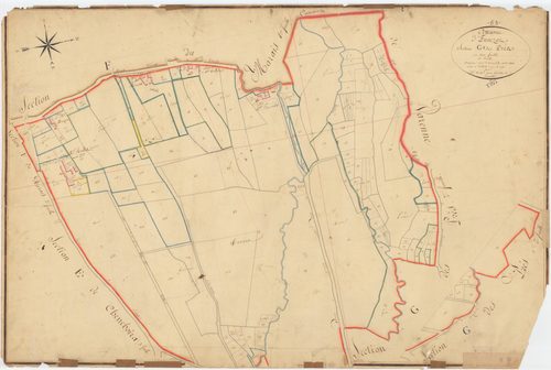 Ennezat - 53 FI 416      Section G des Prés, 1ère feuille