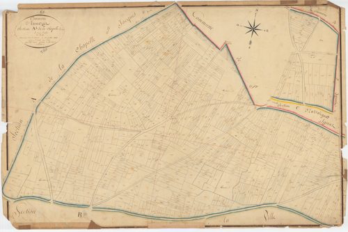 Ennezat - 53 FI 408      Section A de la Chapelle Saint-Jacques, 2ème feuille