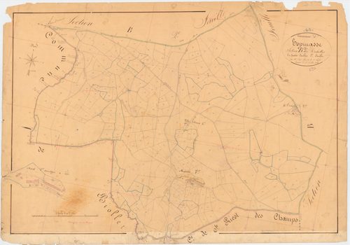 Espinasse - 53 FI 433      Section B des Rochettes, 3ème feuille