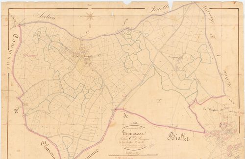 Espinasse - 53 FI 437      Section C de la Bourgeade, 3ème feuille