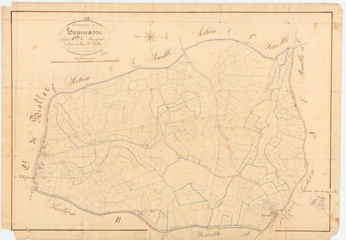 Espinasse - 53 FI 436      Section C de la Bourgeade, 2ème feuille