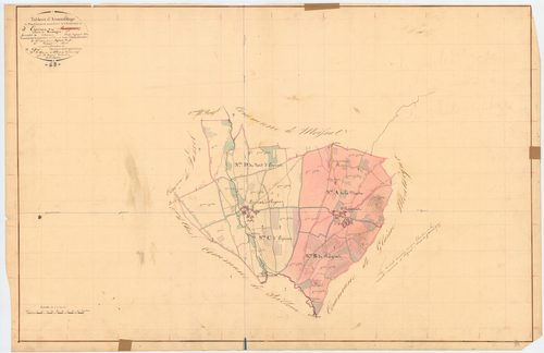 Espirat - 51 FI 453      Tableau d'assemblage du plan cadastral parcellaire de la commune d'Espirat