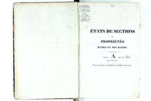 Estandeuil - P 9368/1      Section A