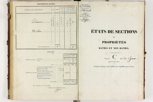 Fayet-le-Château - P 9374/3      Section C