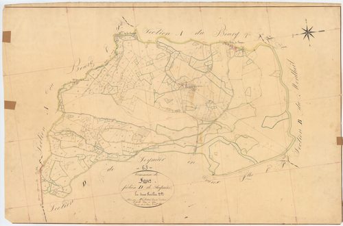 Fayet-le-Château - 51 FI 475      Section D de Seymier, 2ème feuille